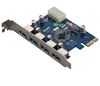 4 Port USB 3.0 PCI Express Card PCIe USB 3.0 Host Controller 4 x USB3.0 with VLI Controller NED720201 5GBPS