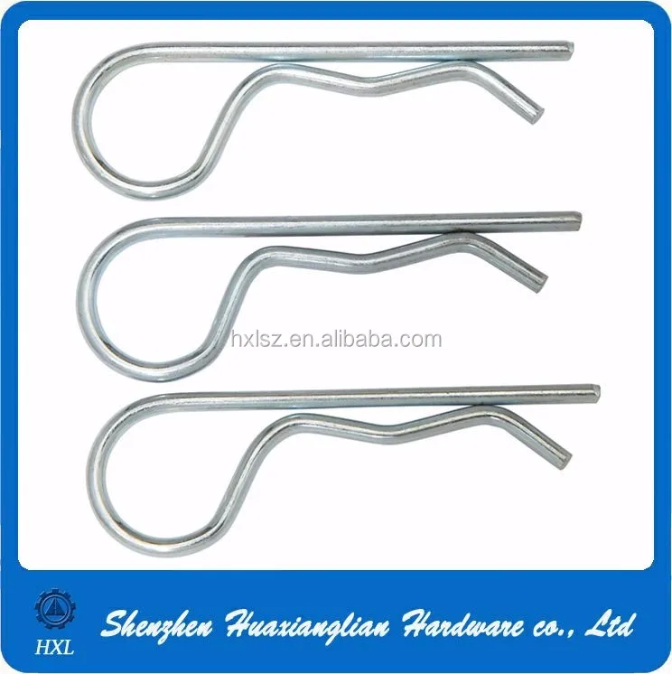 Din11024 R Shape Hardened Steel Galvanized Cotter Pin With High Quality