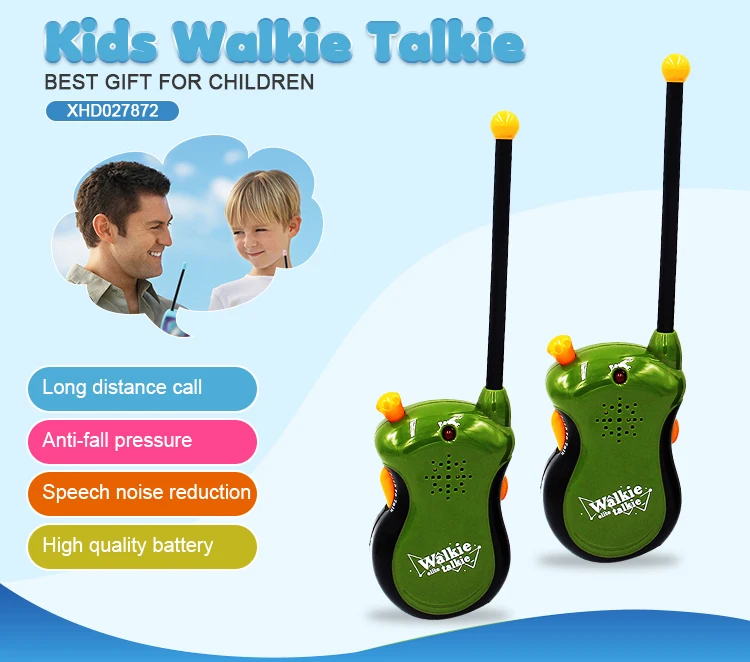 Customize Sample Carton Radio Interphone Walkie Talkie Toy For Children ...