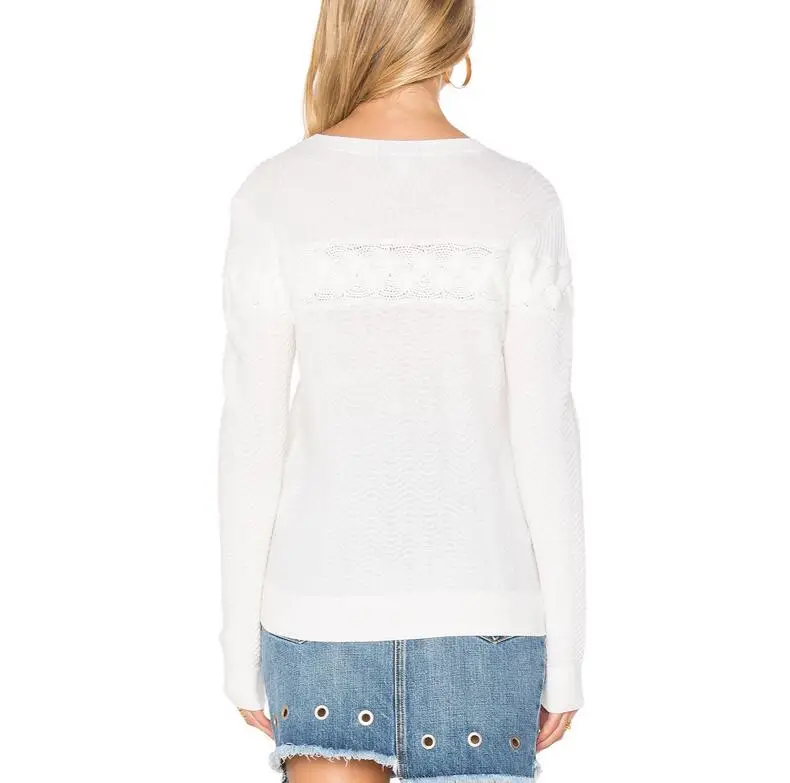 Alibaba Oem Design White Plain Wool Sweater Design For Women - Buy ...