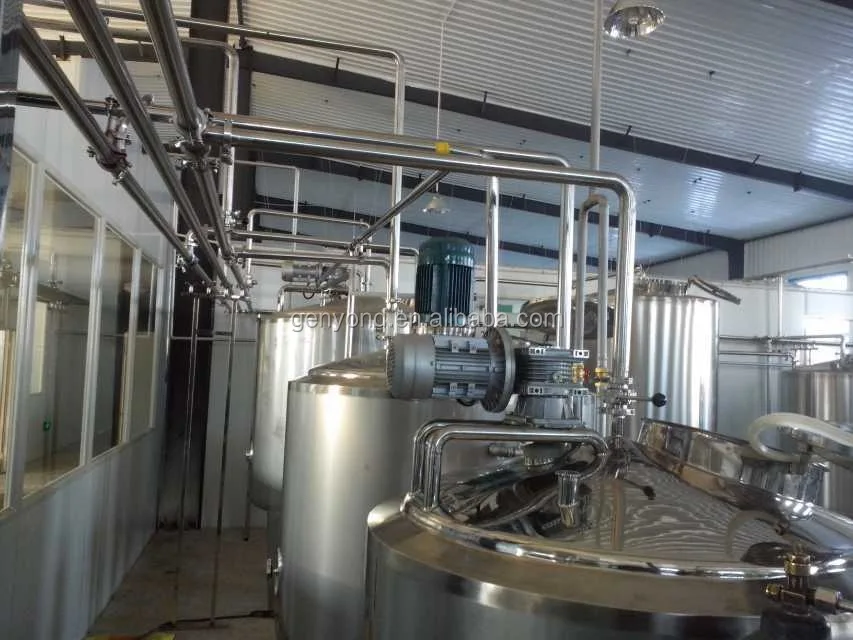 Organic Coconut Water Production Line / Coconut Water Processing Plant