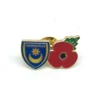 Wholesale Customized British Army Poppy Lapel Badge