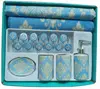 18pcs pp bath set children bubble bath set pp bath set with mat tumbler toothbrush holder soap dispenser
