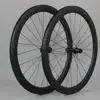 CX Offset Disc Brake Cycling Fiber Clincher 700C Chinese Road Carbon Wheelset Bike Bicycle Wheel set