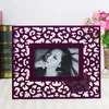 2015 New 4x6 Resin flocking Purple photo picture frames