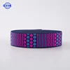 high quality factory price colorful customized printed jacquard elastic webbing band
