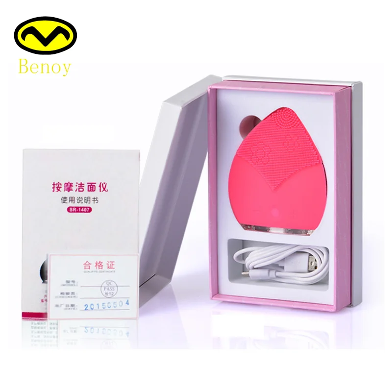 Chinese Beauty Product Silicone Facial Cleaning Brush