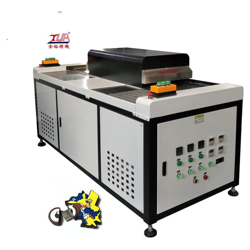 Full Automatic keychain usb pvc case baking machine