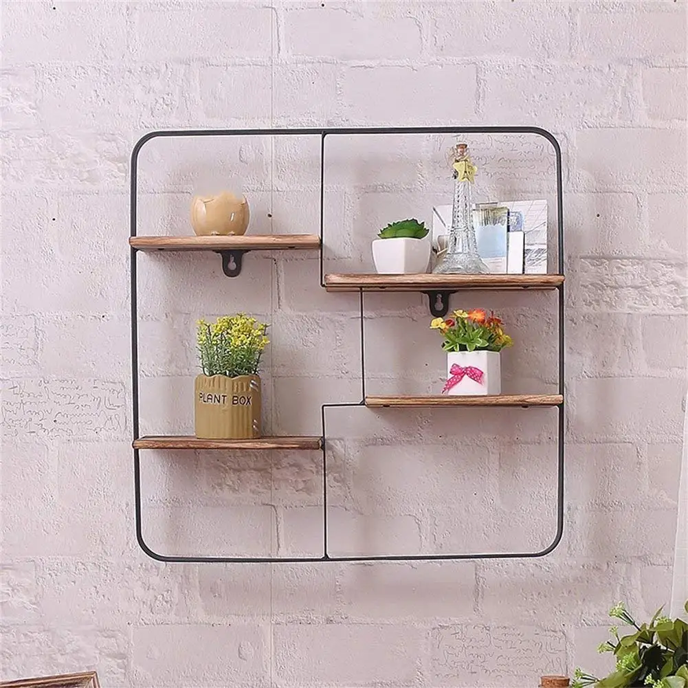 Lpz Floating Shelf Wall Hanging Frame Storage Type Display Stand