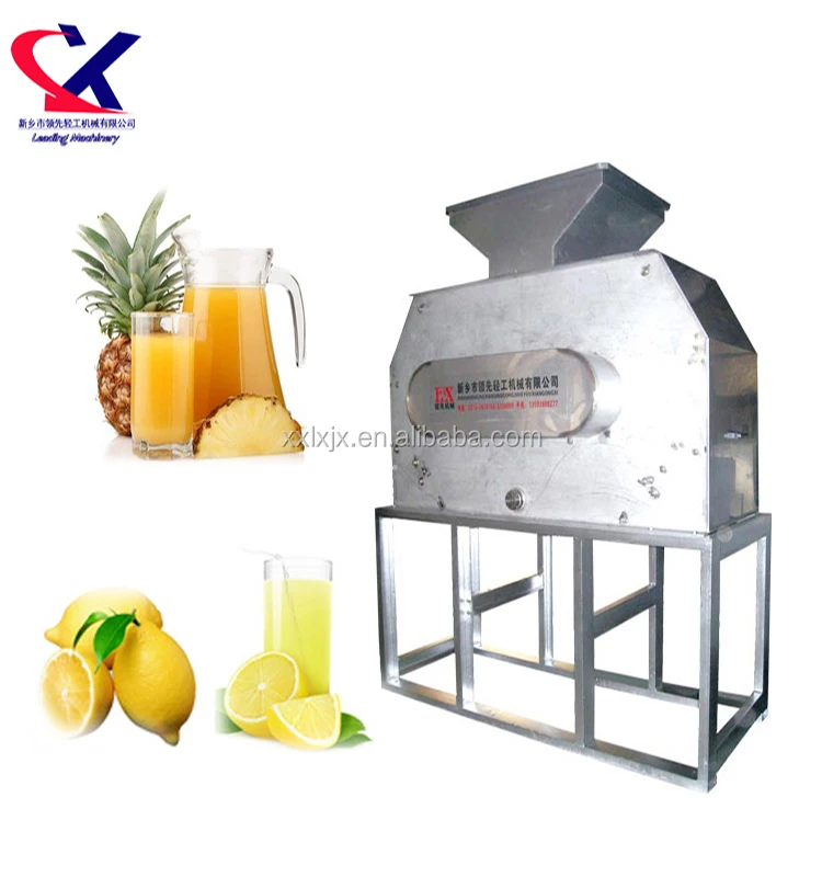 Automatic Pineapple And Lemon Peeler And Juice Machine Good Feedback