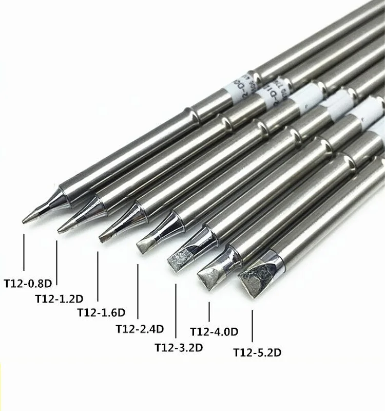 High Quality Soldering Tips T12 For Fx951 Soldering Station Iron Bits