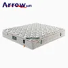 Customized size wholesale fabric latex sponge compress foam bed spring mattress