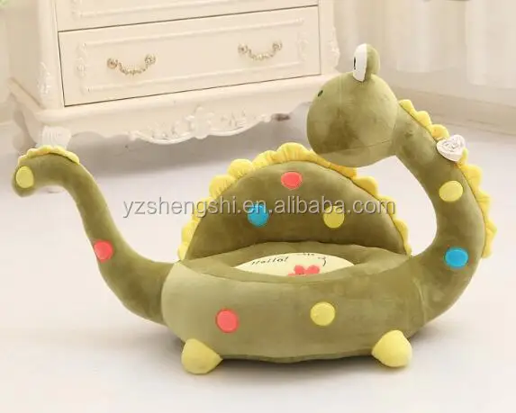 Hotsale Kids Plush Riding Dinosaur Toys Bean Bag Chair Sofa Tatami