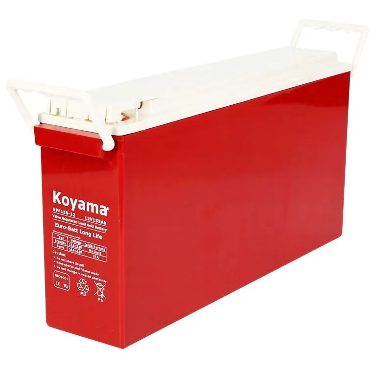 Front Terminal Agm Battery 12v Lead Acid Battery 155ah Front Terminal