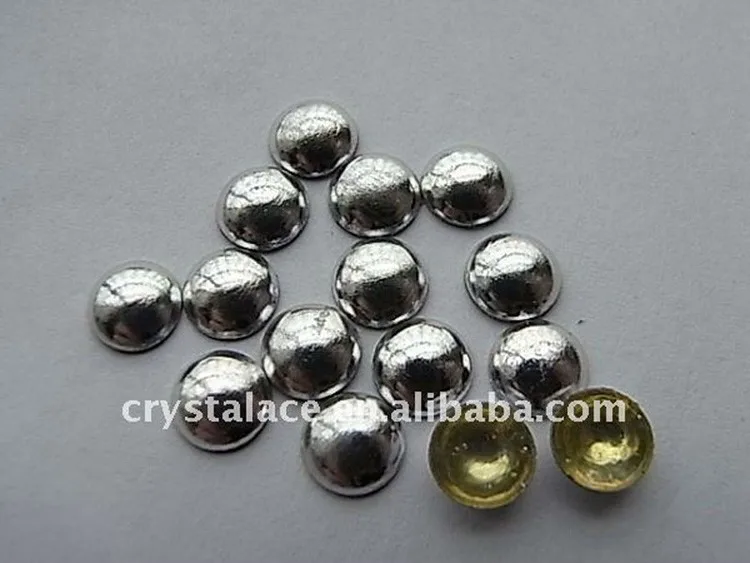 Wholesale Price Heat Transfer Dome Studs, Aluminum Transfer, Iron on Half Round for Lady Bag