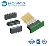 1.0mm pitch fpc connector for wire to board with low bottom contact gold flash