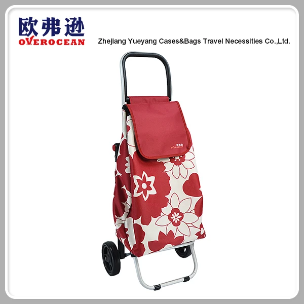 Best Quality Folding Shopping Cart Shopping Trolley Bag With Wheels