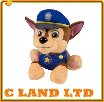 police dog plush toy