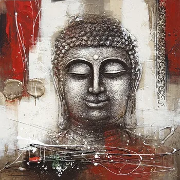  Abstrak  Modern Kanvas Lukisan  Buddha 41862 Buy Product 