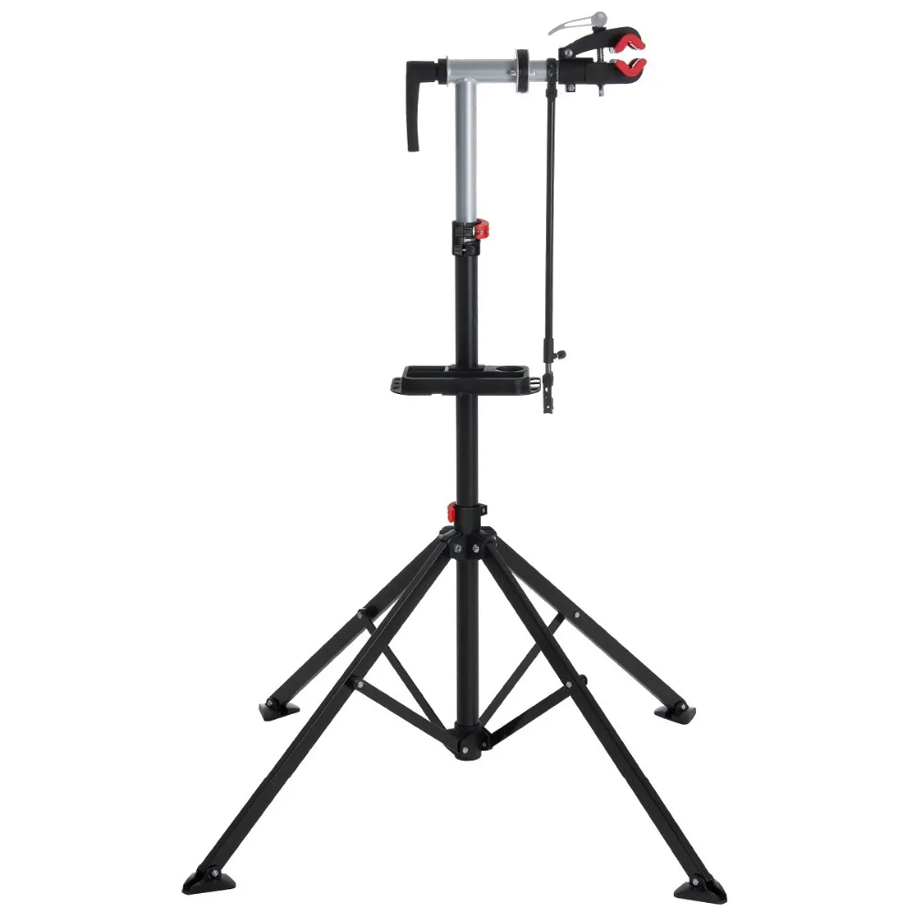 Mechanic Bike Repair Stand Adjustable 107-178cm Cycle Rack Bicycle ...