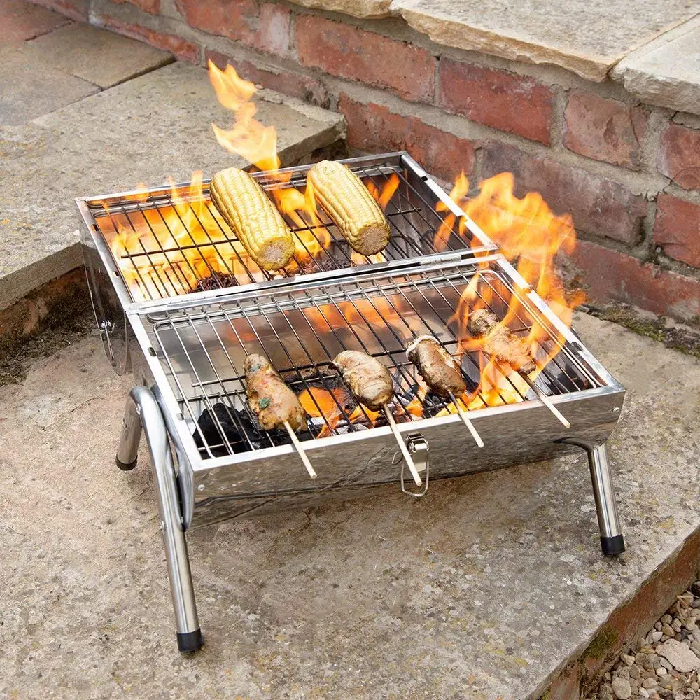 two side bbq grill