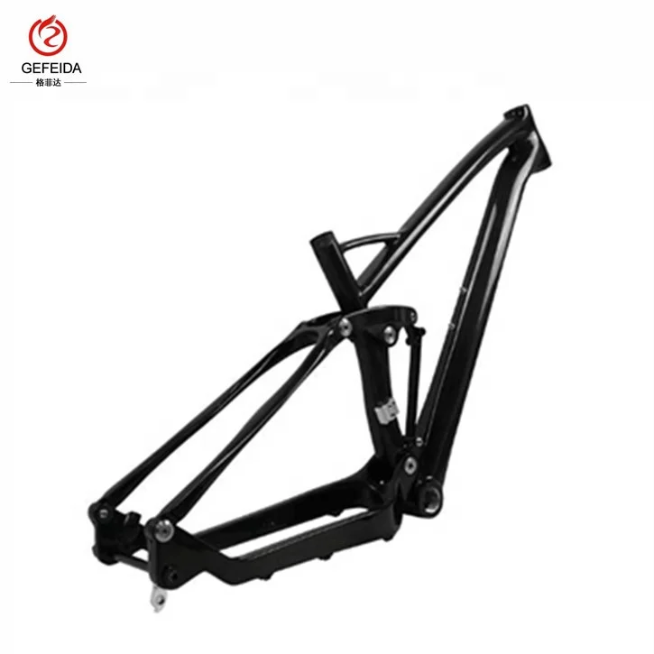 High Quality Bicycle Parts Full Suspensition Carbon Fiber Bike Frame