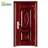 2018 china wholesale steel door with tempered glass cheap price garden gates iron gates door