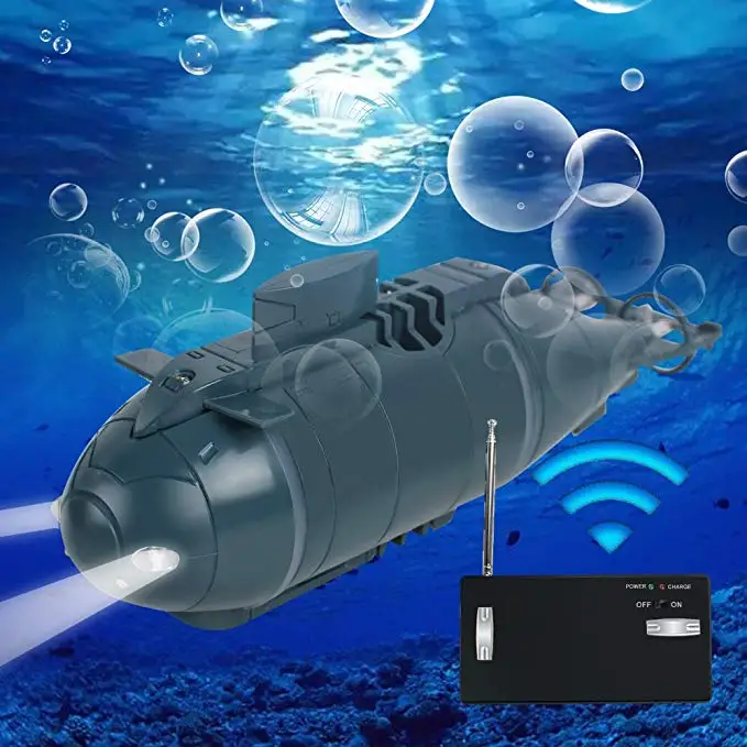 6 canaux Mini RC Submarine Télécommande plongée sous-marine bateau navire électrique sous Toy