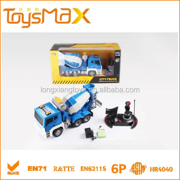 High Quality 1:18 Excavator Bulldozer, rc truck for kids