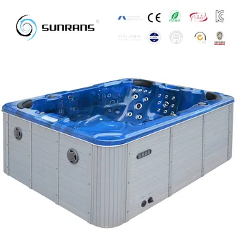 Corner Drain Location And Acrylic Material 6 Person Deluxe Balboa Outdoor Spa Hot Tub Buy Balboa Outdoor Spa Hot Tub Hot Tub Swim Spa Product On