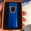 2019 fingerprint touch-sensitive charging lighter Creative men's electronic cigarette lighter