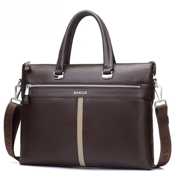 lawyer leather briefcase