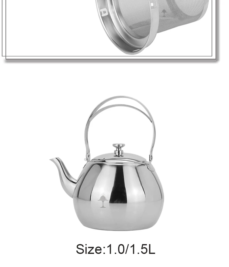 Most trendy stainless steel iran modern chinese tea pot