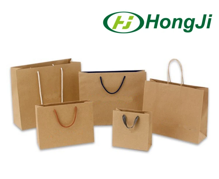 環境にやさしいリサイクル茶色の紙袋ショッピングクラフト紙の袋 Buy クラフト紙袋 茶色の紙袋 の紙袋 Product On Alibaba Com