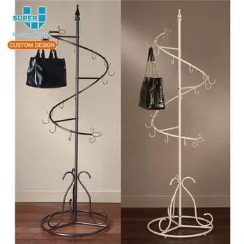 Durable Retail Metal Handbags Displays Display Stand Hanger Durable Retail Metal Handbags Displays Display Stand Hanger Hooks