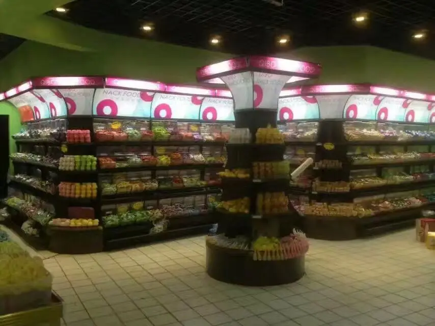 Bulk Merchandising Display Shelving With Candy Bin Buy Bulk