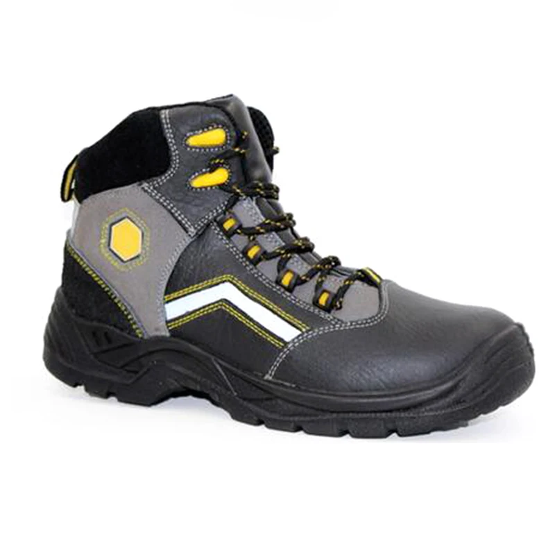 Womens JALLATTE S3 Waterproof Ladies Leather Safety Toe Cap Shoes Work Boots Sz