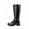 The female military boots single boots