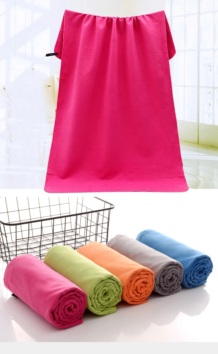 Microfiber  Suede Sports And Beach Towel 