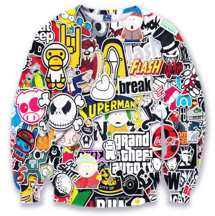 custom all over print hoodies