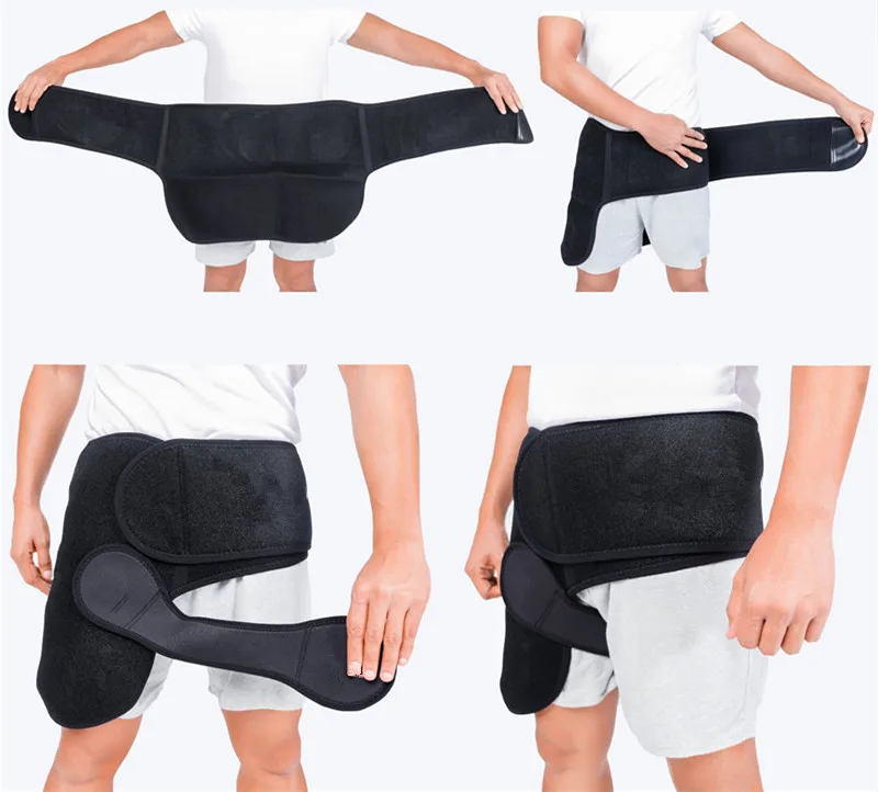 Heat Or Soft Ice Support Wrap For Hip Replacement Pelvic Injury