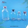 Helpful Products Boston Glass Empty Bottles Glass Vacuum Bottles Medical Glass Bottle with Stopper