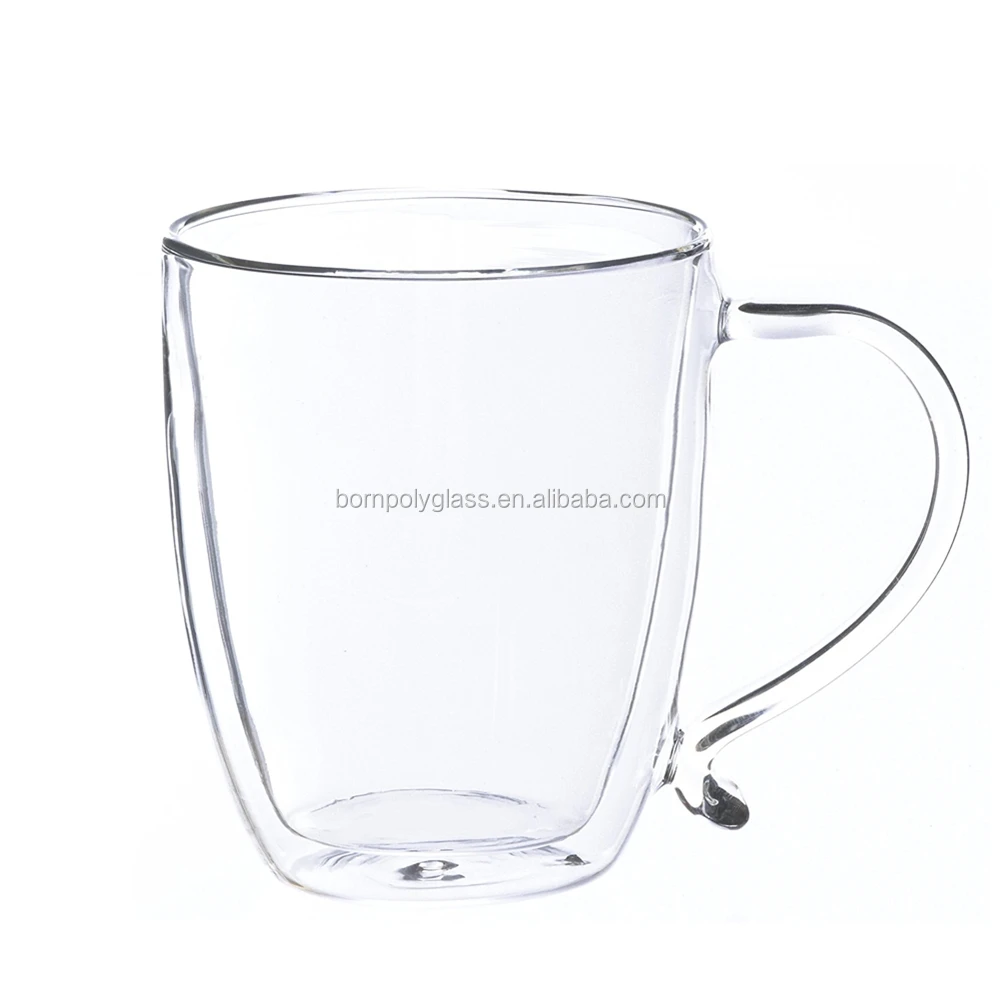 Glass mugs