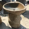 Cheap Price Irregular China Yellow River Stone Vessel Sink