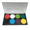 Low moq 2019 safe non-toxic FDA water based kids and professional art set 8 color high pigment face painting