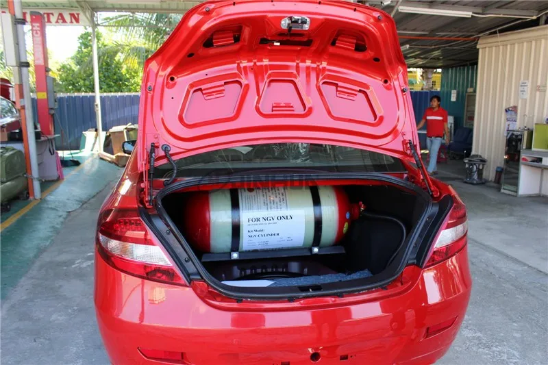 ISO11439 standard CNG 2 cylinder for vehicle use