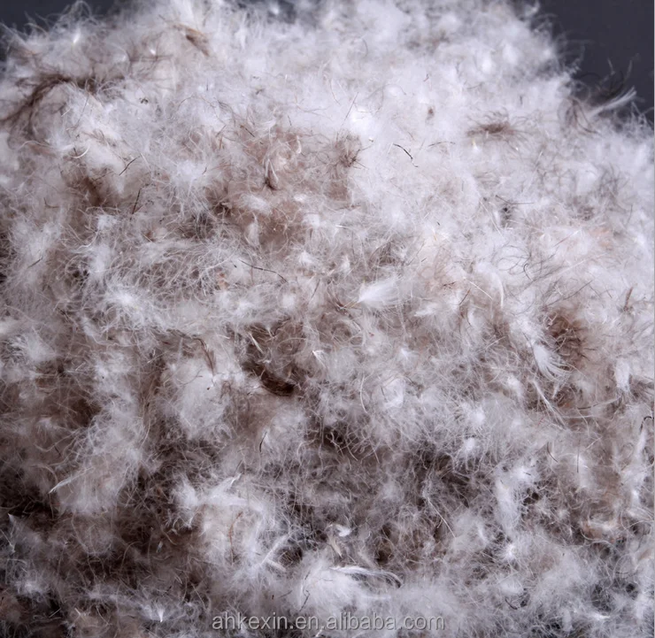 
Washed grey duck 50% feather 50% down filling material 