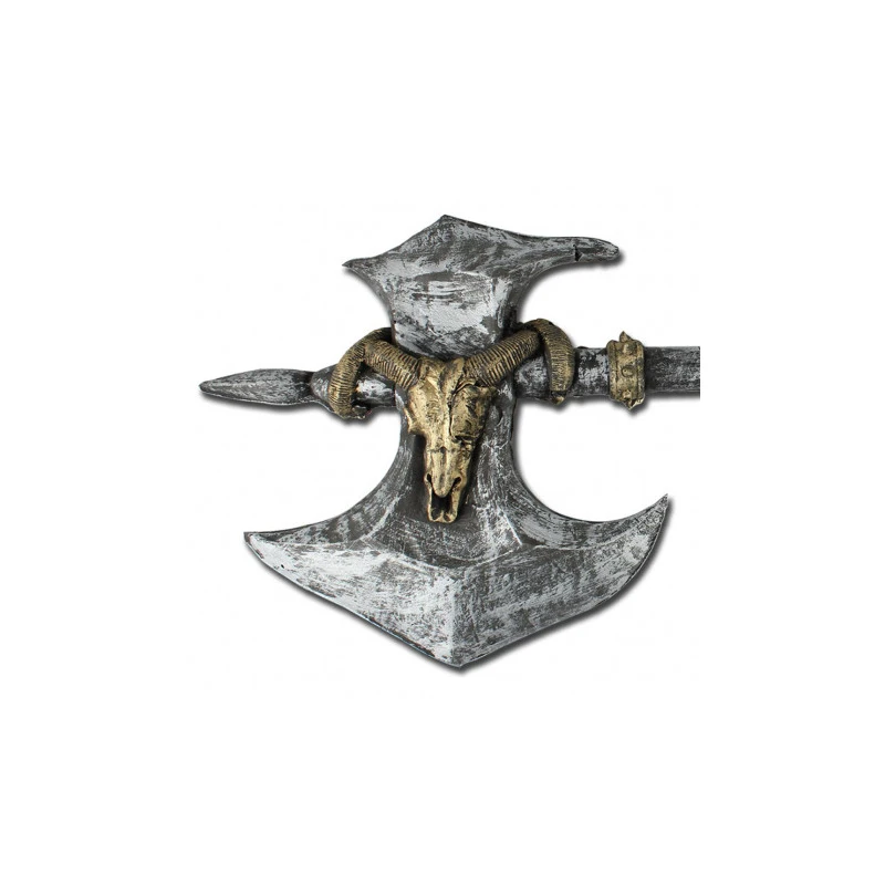 カスタムファンタジーバトル武器おもちゃハロウィーン無害puフォーム怖いヤギ頭斧 Buy 斧おもちゃ 戦斧 ハロウィン怖いおもちゃ Product On Alibaba Com