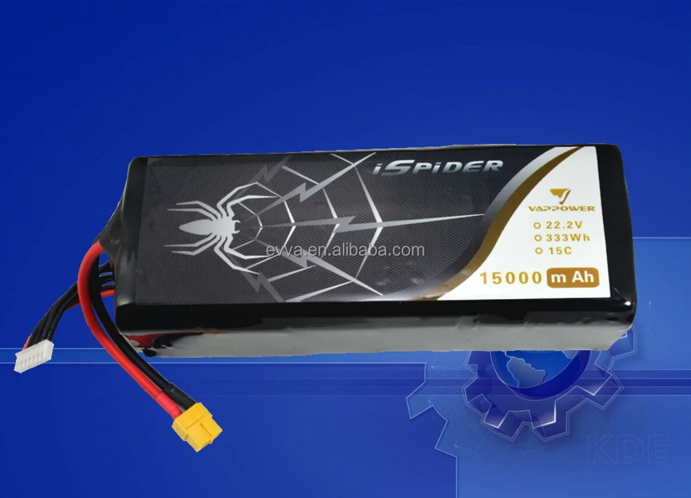 15c Uav Battery,Fpv Battery,Dji Phantom Battery 22.2v 16000ah Lithium ...