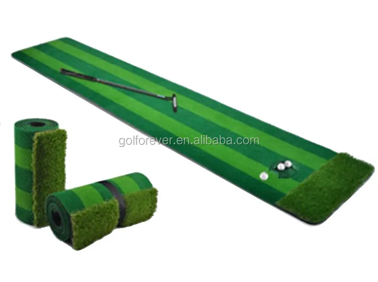 Twolayer Portable Golf Putting Green With Slope Buy Portable Golf